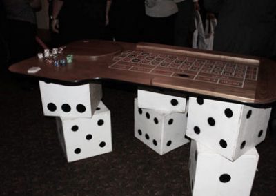 Giant Dice Decor Table